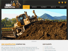 Tablet Screenshot of mbcconstructioninc.com